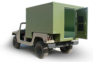 Lightweight HMMWV Enclosure